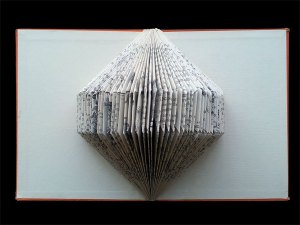 Untitled title 2012 Jo Howe Book sculpture Book arts paper