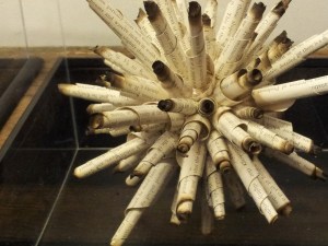 Variation of surface intensity (detail) Jo Howe Book Sculpture