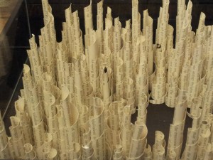 Variation of surface intensity (detail) Jo Howe Book Sculpture